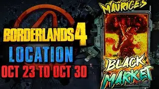 Black Market Vending Machine Location!! (October 23, 2025) - Borderlands 4