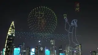 Shenzhen Bay 800 Drones Performance for Yanghe Alcohol