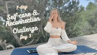 7-Day Self-care & Reconnection Challenge // Day 3 Left Nostril Breathing // By Marina Lukoschat