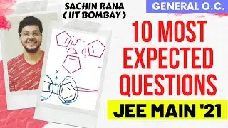 JEE Main 2021: 10 MCQs' Series | GOC | Most Expected Questions | Check your Preparation | SR [IITB]