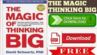 The Magic Of Thinking Big Book PDF Free Download. बड़ी सोच का बड़ा जादू पुस्तक की PDF मुफ्त डाउनलोड