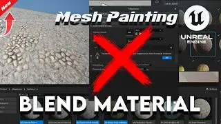 Create Blend Material Manually in Unreal Engine  No Quixel Bridge Needed!