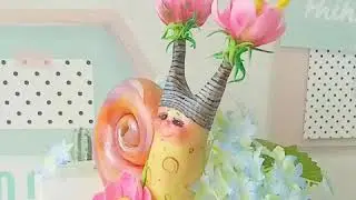 Улитка , фигуркаизмастики