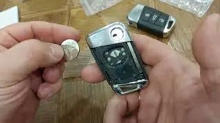 Заміна елемента живлення (батарейки) в смартключі mqb Volkswagen, Skoda