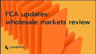 FCA updates:wholesale markets review