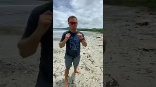 Rainy season beach 