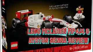 Lego | McLaren MP4/4 & Aryton Senna Review | Icon