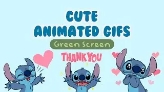 Cute Animated GIFs | Green Screen + Free Download Link✿