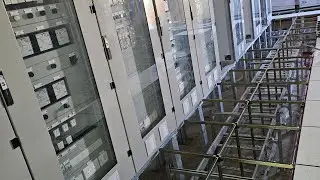 Protection panel installation view