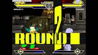 MUGEN battle #30: Krusty the Clown vs Roger Smith