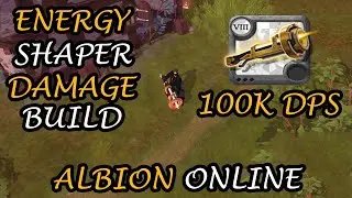 Energy Shaper Damage 5v5 Build - 100K DPS - Albion Online