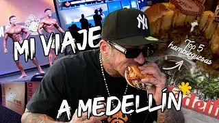 MEDELLIN LA MEJOR HAMBURGUESA 🍔 y competencia de culturismo!!!/ JAVIER MONROE