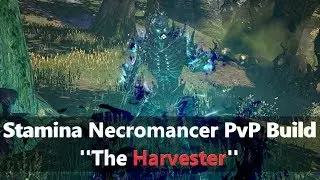 ESO l Stamina Necromancer PvP Build ''The Harvester''