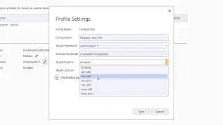 How to create a runtime-dependent .exe file from a .NET Core WPF app