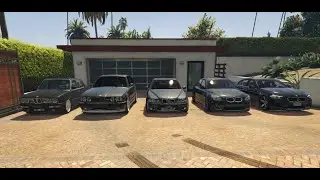 GTA V BMW M5 series E28  E34  E39  E60  F10 MOD