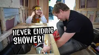 VAN LIFE BUILD: Designing a Recirculating Shower (Ep. 10)