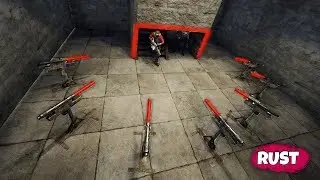 УСТРОИЛ АНТИРЕЙД В ЛОВУШКЕ! - RUST