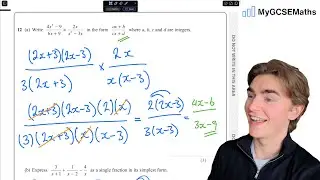 LIVE: Edexcel Nov 2022 Paper 3 Higher (Selected Questions)
