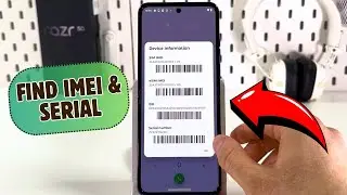 How to Find IMEI and Serial Number on Motorola Razr 50