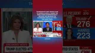 Millions of people came to the U.S. under Biden-Harris is b/c they believed they'd be allowed in