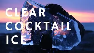 How to make clear cocktail ice