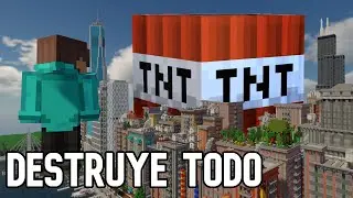 ESTE MOD puede DESTRUIR CIUDADES ENTERAS en Minecraft