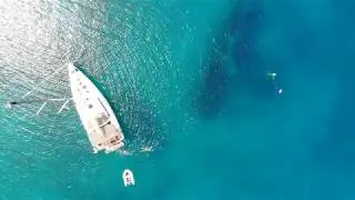 Греция, острова Додеканес, яхта, Mavic Air (короткая версия)