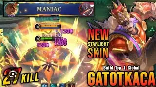 Review Skin Gatotkaca Starlight Nutcracker Monarch, Damagenya Ga Ada Obat! - Mobile Legends