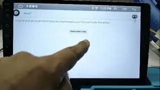 Factory reset Android head Unit. How to reset Car Android. Factory Data reset in Android Car player.