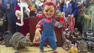 Chucky Home Depot 2024 Life Size Animated Figure Review!