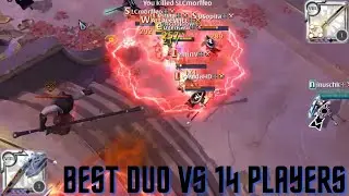 The Best Duo VS 14 Players | Albion Online | 4m Silver Giveaway