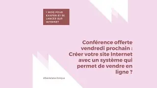 S1-J6 : Urgent, il ne reste que quelques heures pour vous inscrire au webinaire !