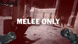 Winning a game of gunfight Melee only! Cod Modern Warfare