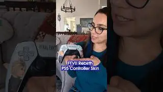 Limited FFVII Rebirth PS5 Controller Skin! #shorts