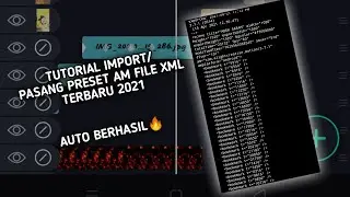 TUTORIAL IMPORT / MEMASANG PRESET FILE AM XML TERBARU 2021 DIJAMIN BERHASIL GAMPANG DAN SIMPEL
