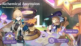 Genshin Impact Full Event: Alchemical Ascension Day 1