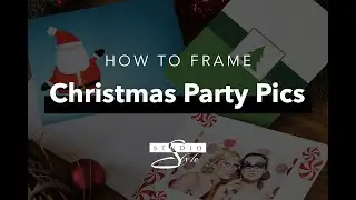 How to Frame Your Christmas Event Pictures In A Holiday Photo Folder from Studio Style