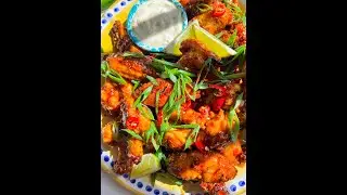 Sweet N Sour Crispy Chicken Wings  I  EP. 4 Game Day Bites #tailgate