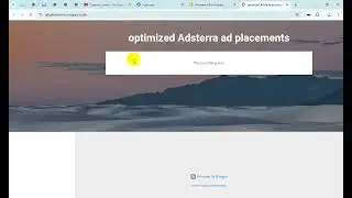 How To Setup Adsterra Multiple Social Bar Ads Script on Blogger Website | Step-by-Step 2025