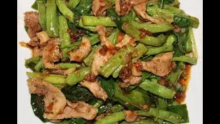 my personal recipe: Pork Stir Fry with Kapeek Pow