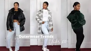 Outerwear Trends Under $50, Try On Haul ft.  Burlington | AMOI