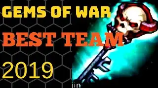 Best team for 2019 | Gems of War best team | Current meta | 3 trophy pvp wins with no mythics