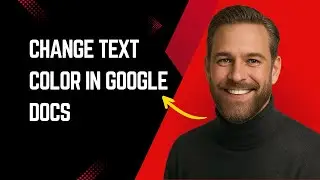 How To Change Text Color In Google Docs