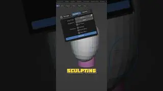 Blender sculpting Tips. Remesh #b3d #blender3d #blendertutorial