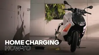 HOW TO Charge your BMW CE 04 Electric Scooter at Home