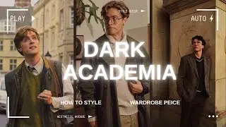Dark Academia Aesthetic for Men | Dark Academia Style