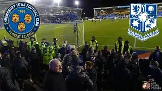 ABSOLUTE LIMBS! SHREWSBURY V TRANMERE VLOG! 95TH MIN WINNER!!! (CHAOS)