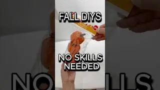 Fall DIYS No Skills NEEDED using Dollar Tree Sweater Pumpkins #diy #shortsvideo #shorts #dollartree
