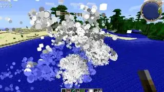 Minecraft SSP Millénaire TNT'ing A Villager Boat