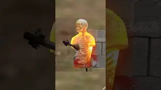 Body vaporization under gunshot pressure 😱